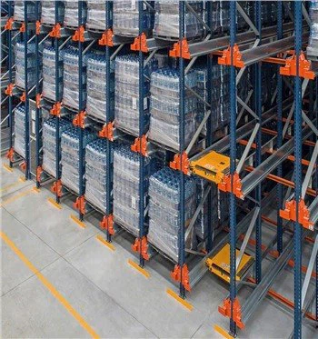 Rack de transporte de rádio de metal para armazém pesado